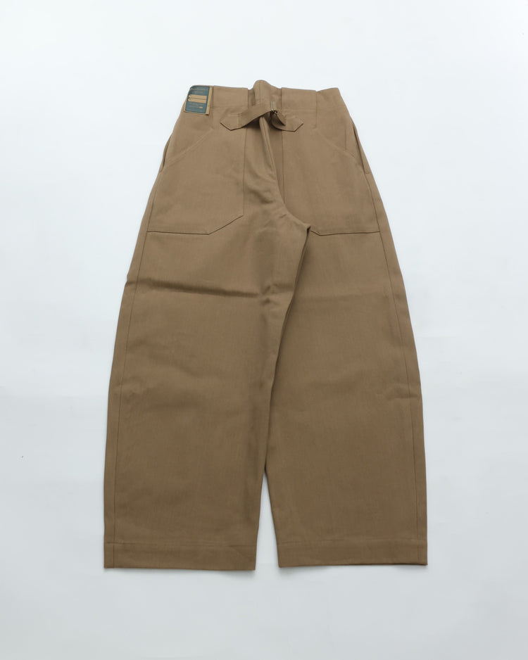 Handwerker  HW wide trousers Denim Khaki 262505
