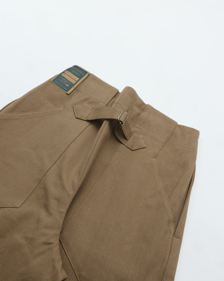 Handwerker  HW wide trousers Denim Khaki 262505