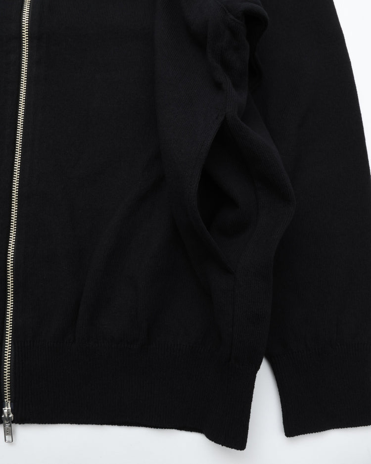 Yonetomi  / WAVE COTTON KNIT BLOUSON