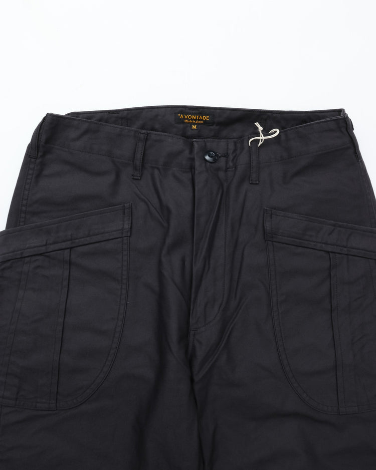 A VONTADE Fatigue Trousers #3 F BLACK