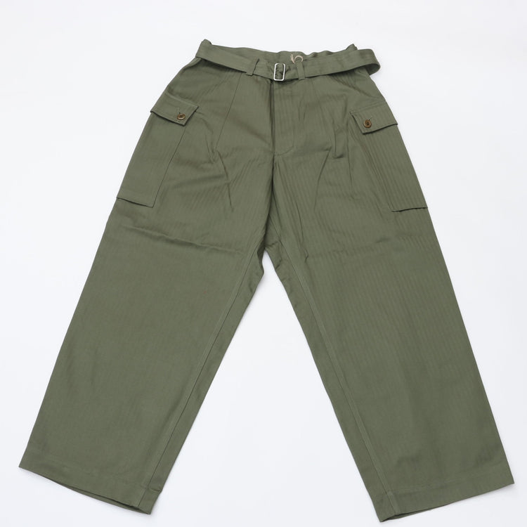 HAVERSACK / M43 Wide Cargo Pants with Matching Belt