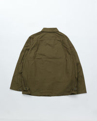 A VONTADE Naval Utility Jacket -Military Herinbone- #47 OLIVE