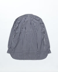 intch.  Arc Officer Shirts THOMAS MASON  NAVY WHITE STRIPE