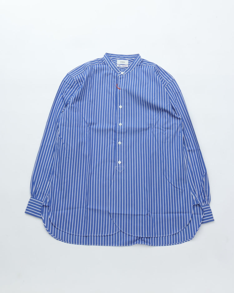 intch. Arc Officer Shirts THOMAS MASON BLUE WHITE STRIPE