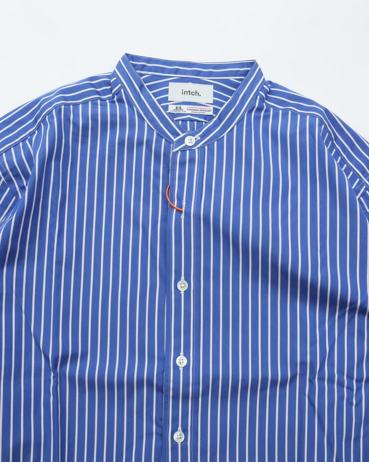 intch.  Arc Officer Shirts THOMAS MASON  BLUE WHITE STRIPE