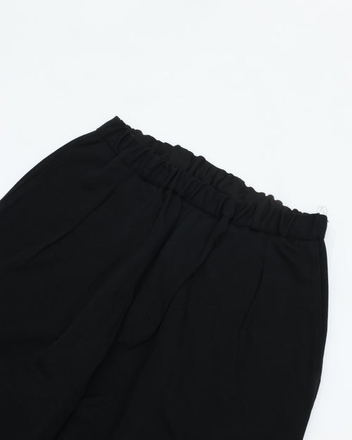 MITTAN NM Wool OC Twill Wide PT-122 Black