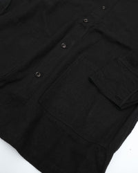 MITTAN  亜麻苧麻絹コート CT-47 黒
