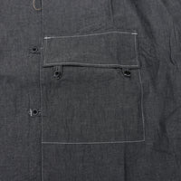 HAVERSACK / レギュラーカラーセミロングワークシャツ