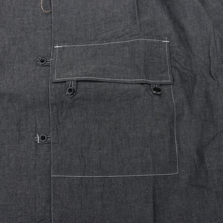 HAVERSACK / レギュラーカラーセミロングワークシャツ