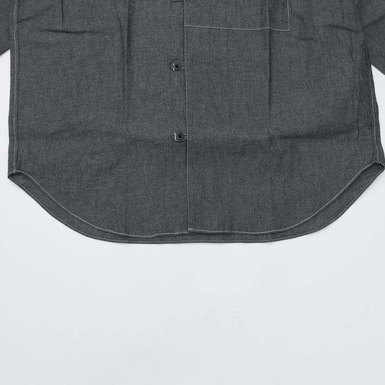 HAVERSACK / レギュラーカラーセミロングワークシャツ