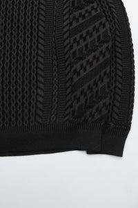 YASHIKI  YSK-25AW-KN03    Fubuki Knit BLACK