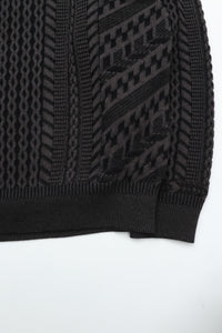 YASHIKI  YSK-25AW-KN03    Fubuki Knit BLACK