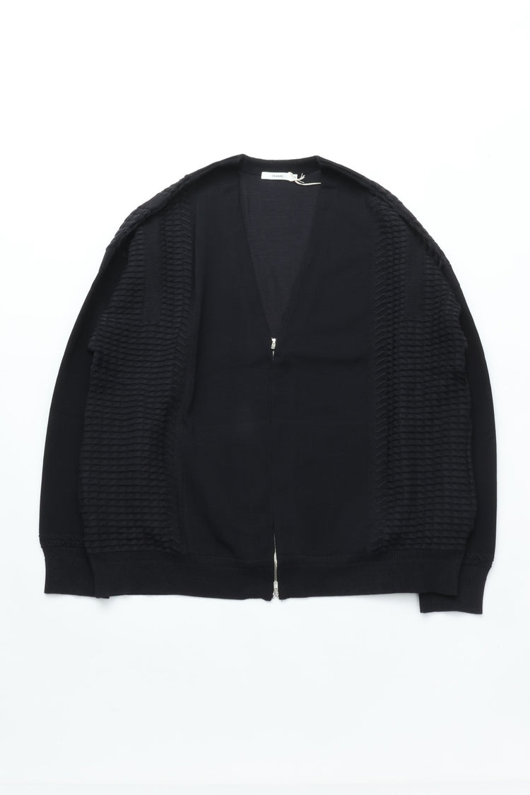 YASHIKI YSK-25AW-KN04 Hakuhyo Zip Cardigan 