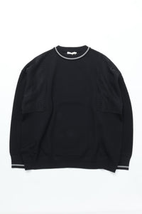 YASHIKI  YSK-25AW-KN02    Shimobashira Knit BLACK