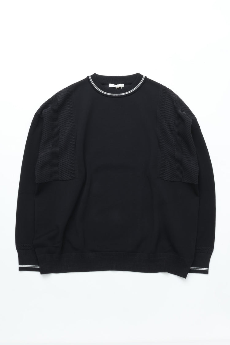 YASHIKI  YSK-25AW-KN02    Shimobashira Knit BLACK