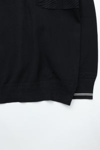 YASHIKI  YSK-25AW-KN02    Shimobashira Knit BLACK