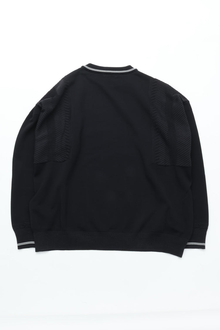 YASHIKI  YSK-25AW-KN02    Shimobashira Knit BLACK