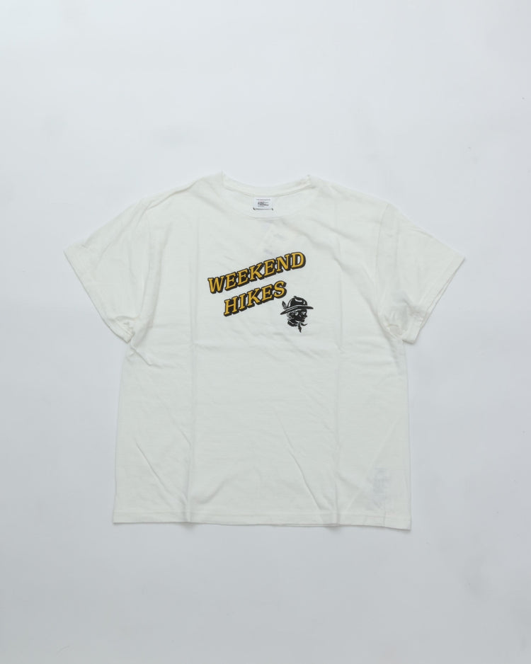 THE SHINZONE / WEEKEND HIKES TEE 01 WHITE