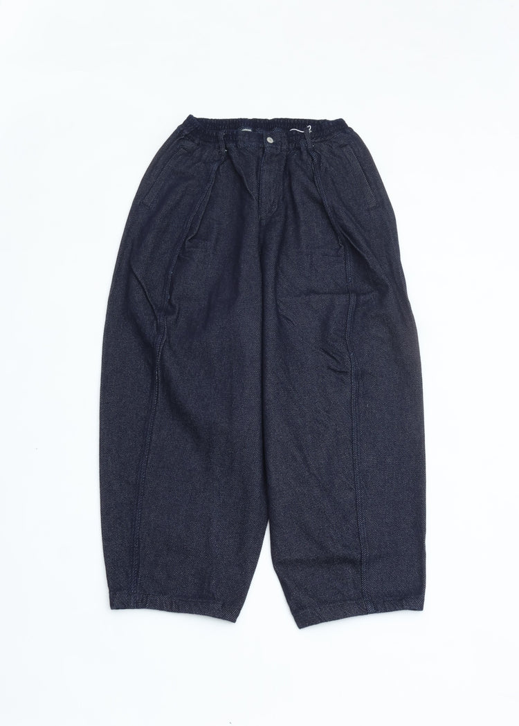 roundabout   Denim Big Balloon Pants RA26AW-PT01 indigo blue
