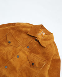 A VONTADE  Trucker Jacket - Suede -RD-0115-26AW COYOTE