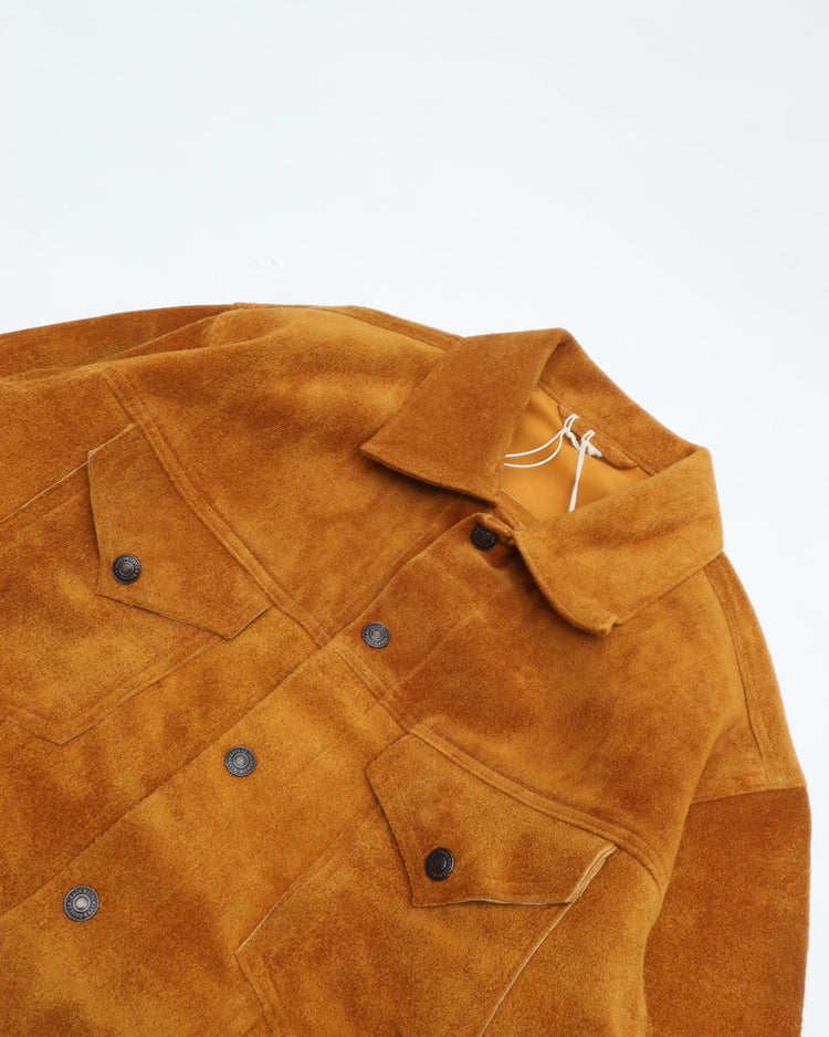 A VONTADE  Trucker Jacket - Suede -RD-0115-26AW COYOTE