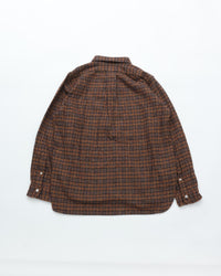 THE CORONA UTILITY CS005 - WCW SHIRT PULLOVER / Brown × BLUE