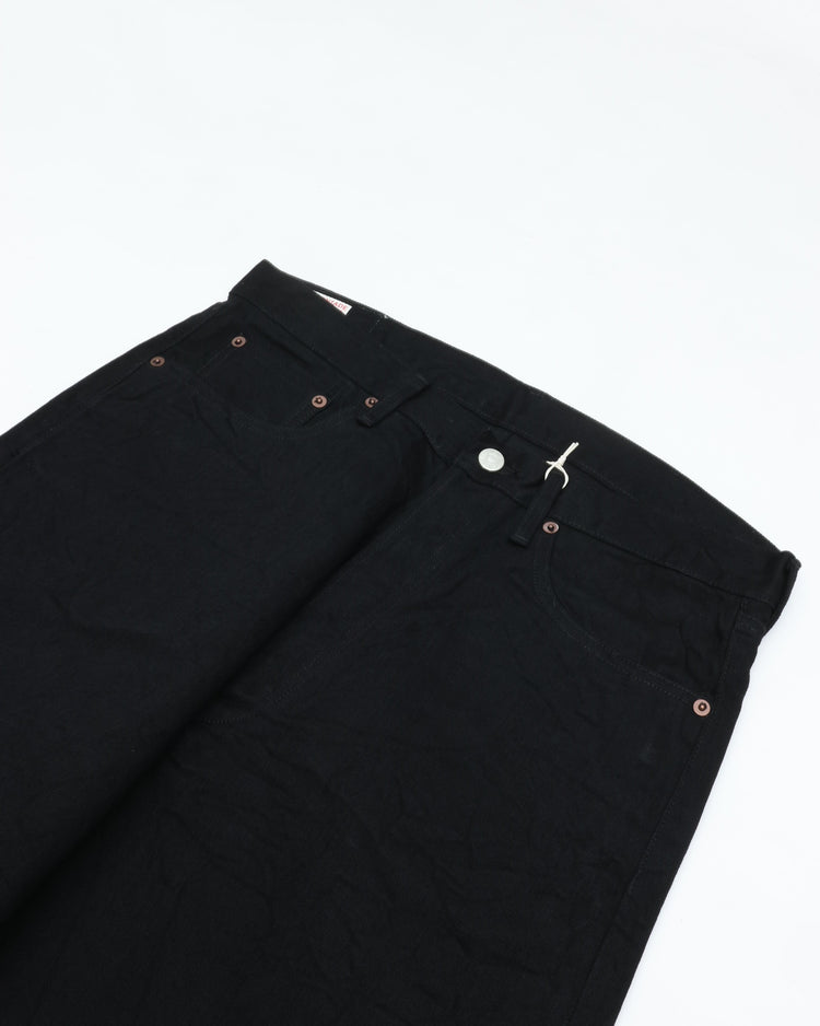 A VONTADE   5 Pocket Jeans High-Rise Wide Fit -BLACK-VTD-0105SXX-JNS