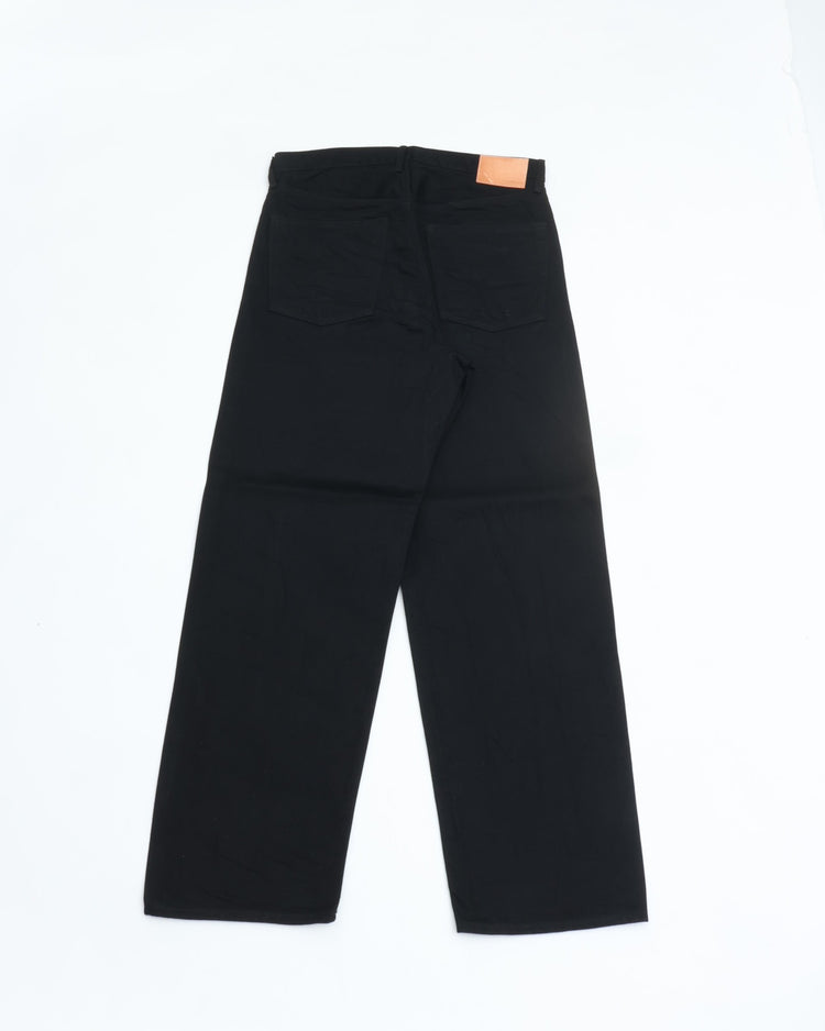 A VONTADE   5 Pocket Jeans High-Rise Wide Fit -BLACK-VTD-0105SXX-JNS