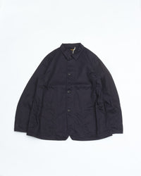A VONTADE  40's Coverall -C/L Herringbone- VTD-0573-JK EGGPLANT