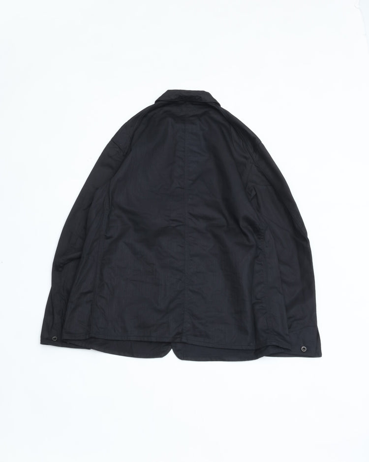 A VONTADE  40's Coverall -C/L Herringbone- VTD-0573-JK LAMP BLACK