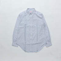 WORKERS  6 Button BD Supima OX Stripe