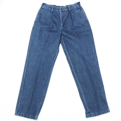 J.PRESS*SHIOTA / PIPED STEM1TUCK D BLUE