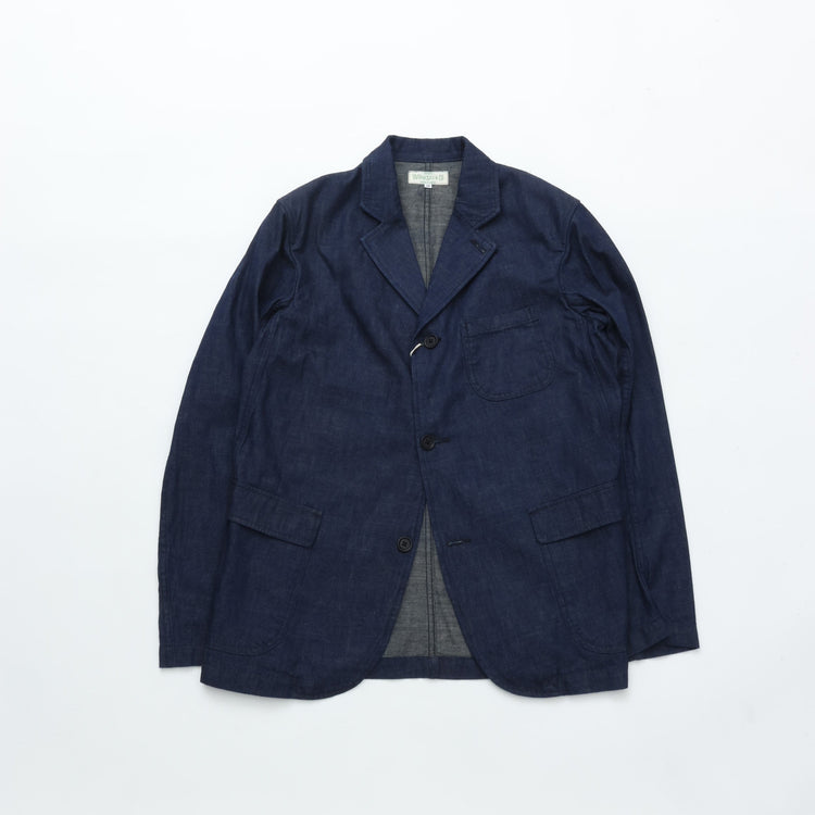 WORKERS  Lounge Jacket, 8oz GR Back Denim