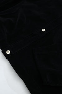 YOKO SAKAMOTO WORK BLOUSE CORDUROY Black YS-26AW-24