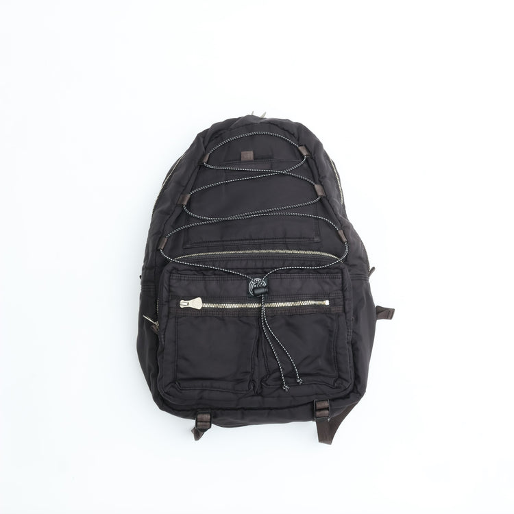 PORTER CLASSIC   SUPER NYLON DAYPACK BLACK
