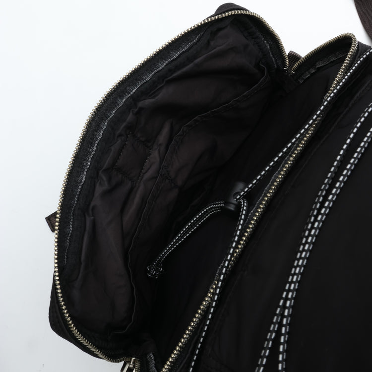 PORTER CLASSIC   SUPER NYLON DAYPACK BLACK