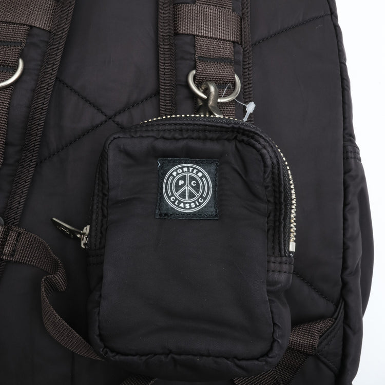PORTER CLASSIC   SUPER NYLON DAYPACK BLACK