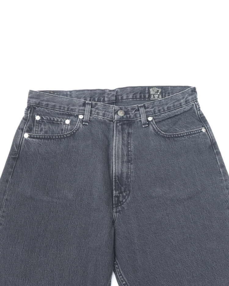 orslow  101 DAD'S FIT DENIM PANTS(UNISEX) BLACK DENIM STONE