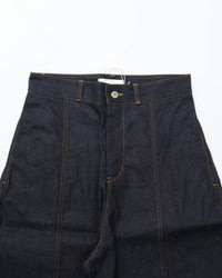 sage NATION WELT TROUSER RAW DENIM RAW DENIM
