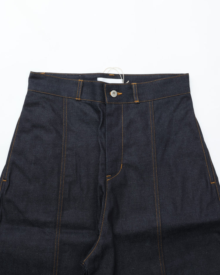 sage NATION WELT TROUSER RAW DENIM RAW DENIM