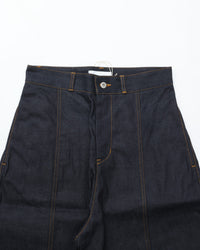sage NATION  WELT TROUSER RAW DENIM RAW DENIM