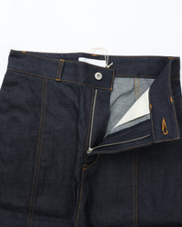 sage NATION WELT TROUSER RAW DENIM RAW DENIM