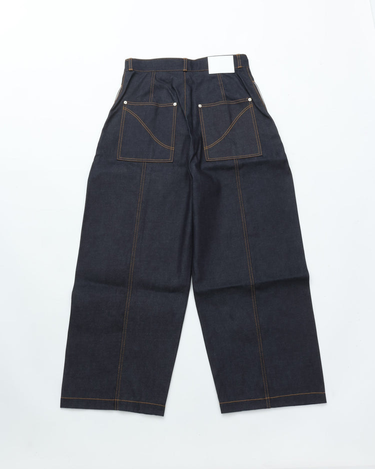 sage NATION WELT TROUSER RAW DENIM RAW DENIM