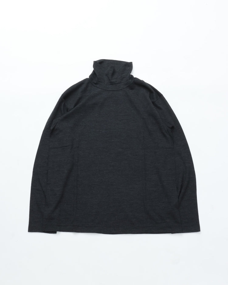 FilMelange WOLTER  NEW ZEALAND MERINO WOOL TENJIKU charcoal black