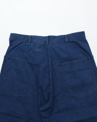 FATIGUE SLACKS  FP015 UTILITY NAVY SLACKS  Indigo w Bio-wash