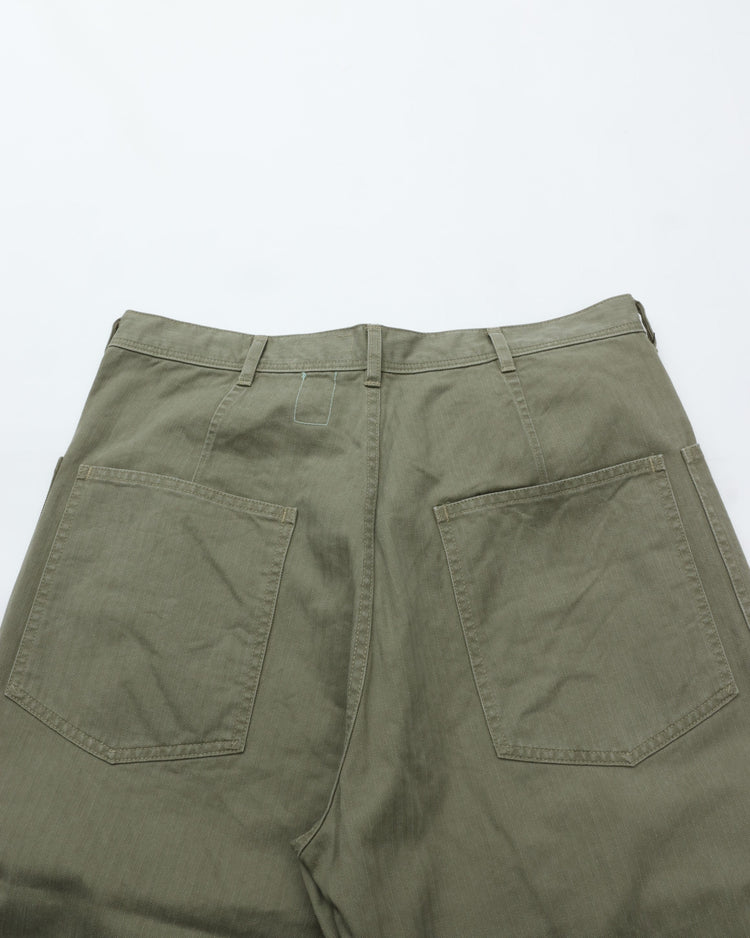 FATIGUE SLACKS  FP015 UTILITY NAVY SLACKS  Light OG w Bio-wash