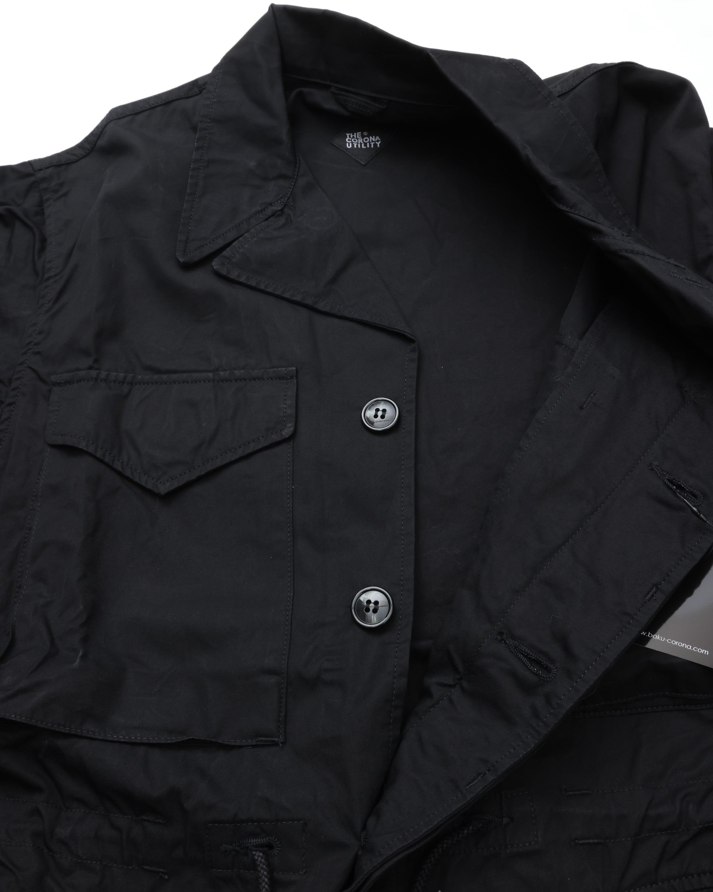 THE CORONA UTILITY CJ073 - M-43 FIELD JACKET BLACK – CASDAY