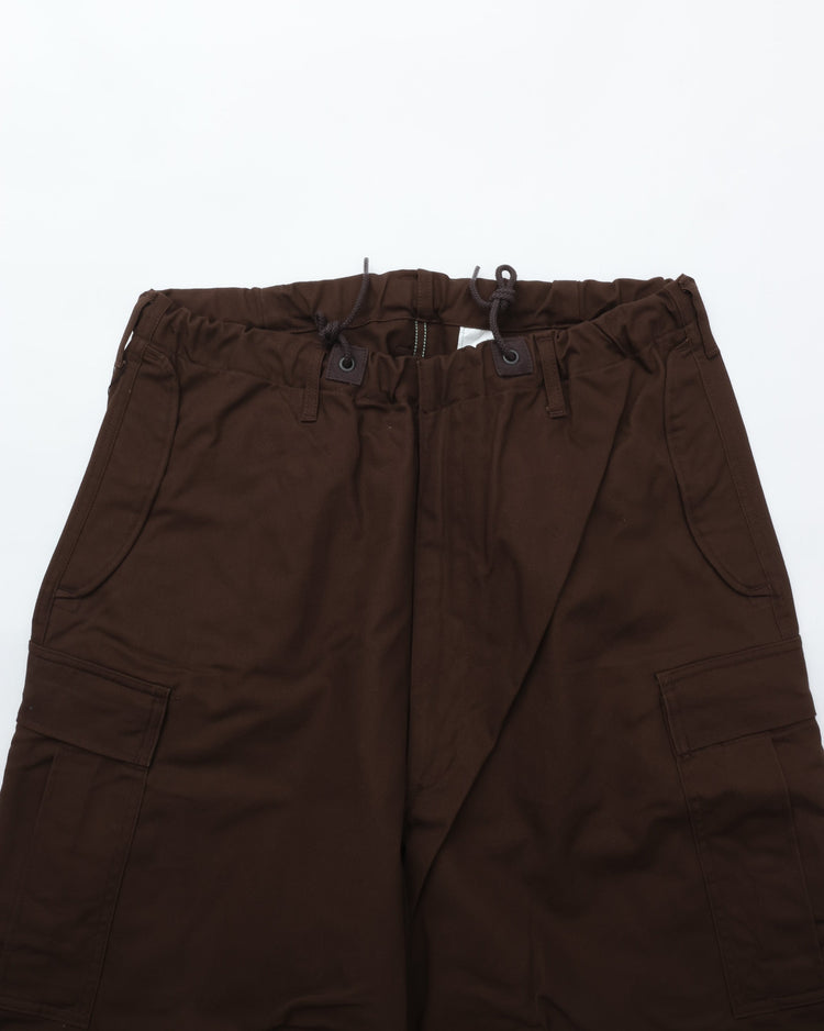 FATIGUE SLACKS FP023・M-51 OVER SLACKS Brown
