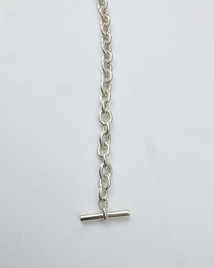 intch.   Ellipse NB  Starring Silver Chain Necklace