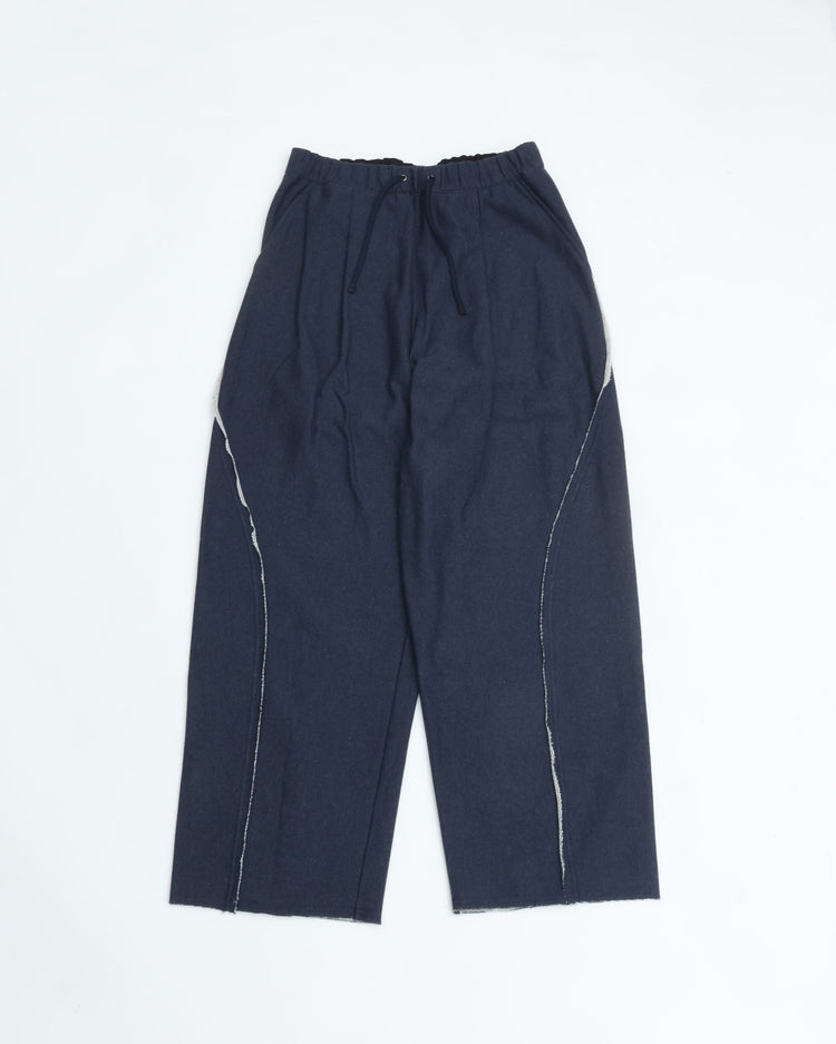 PERS PROJECTS HAKEEM TWIST TROUSERS top navy